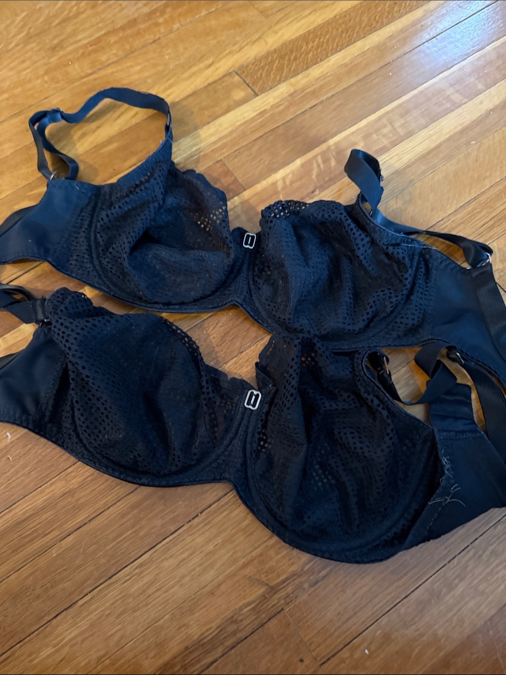 28I Freya Black Mesh Underwire Bras